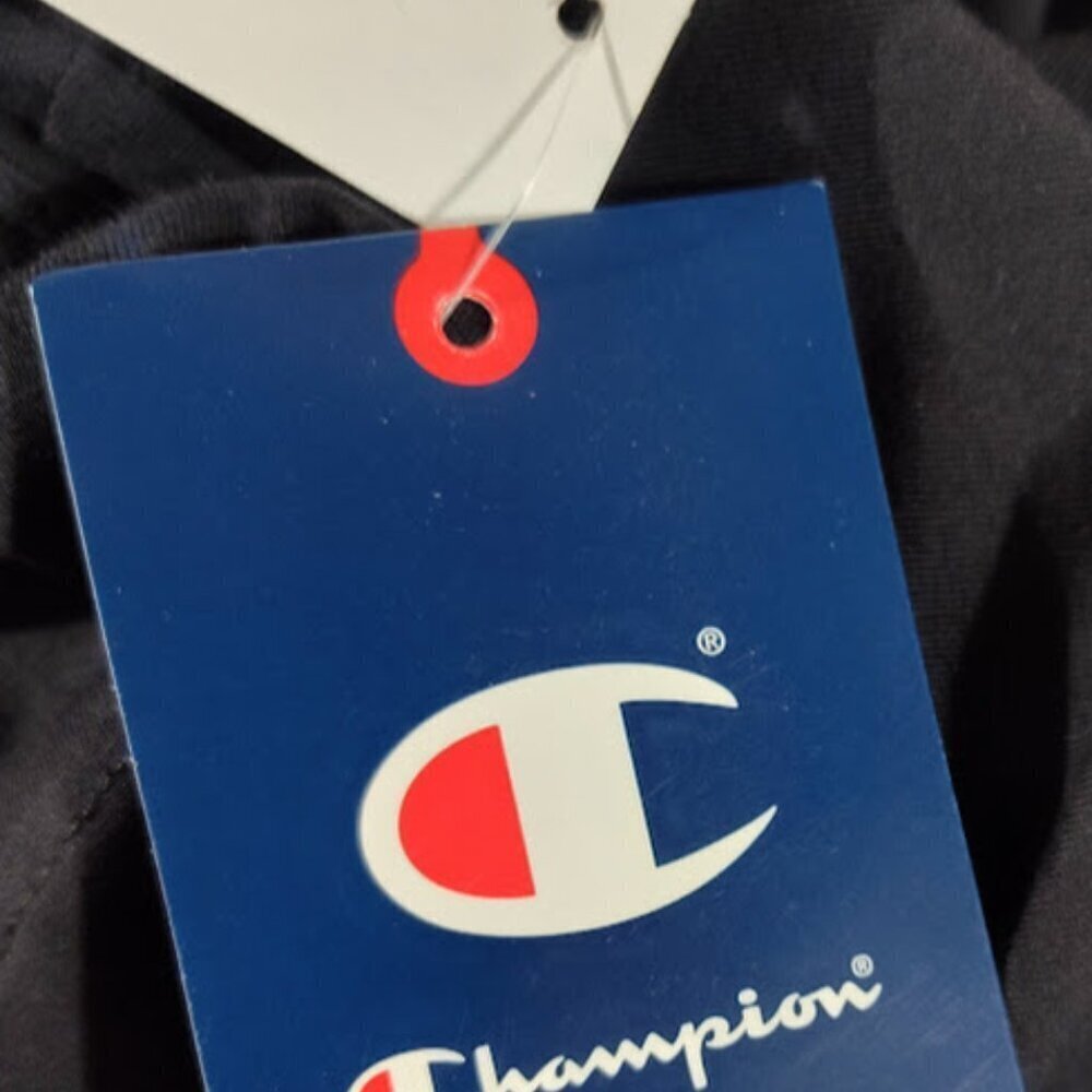 Champion Black Logo Spandex Leggings Size Large - Picture 10 of 10